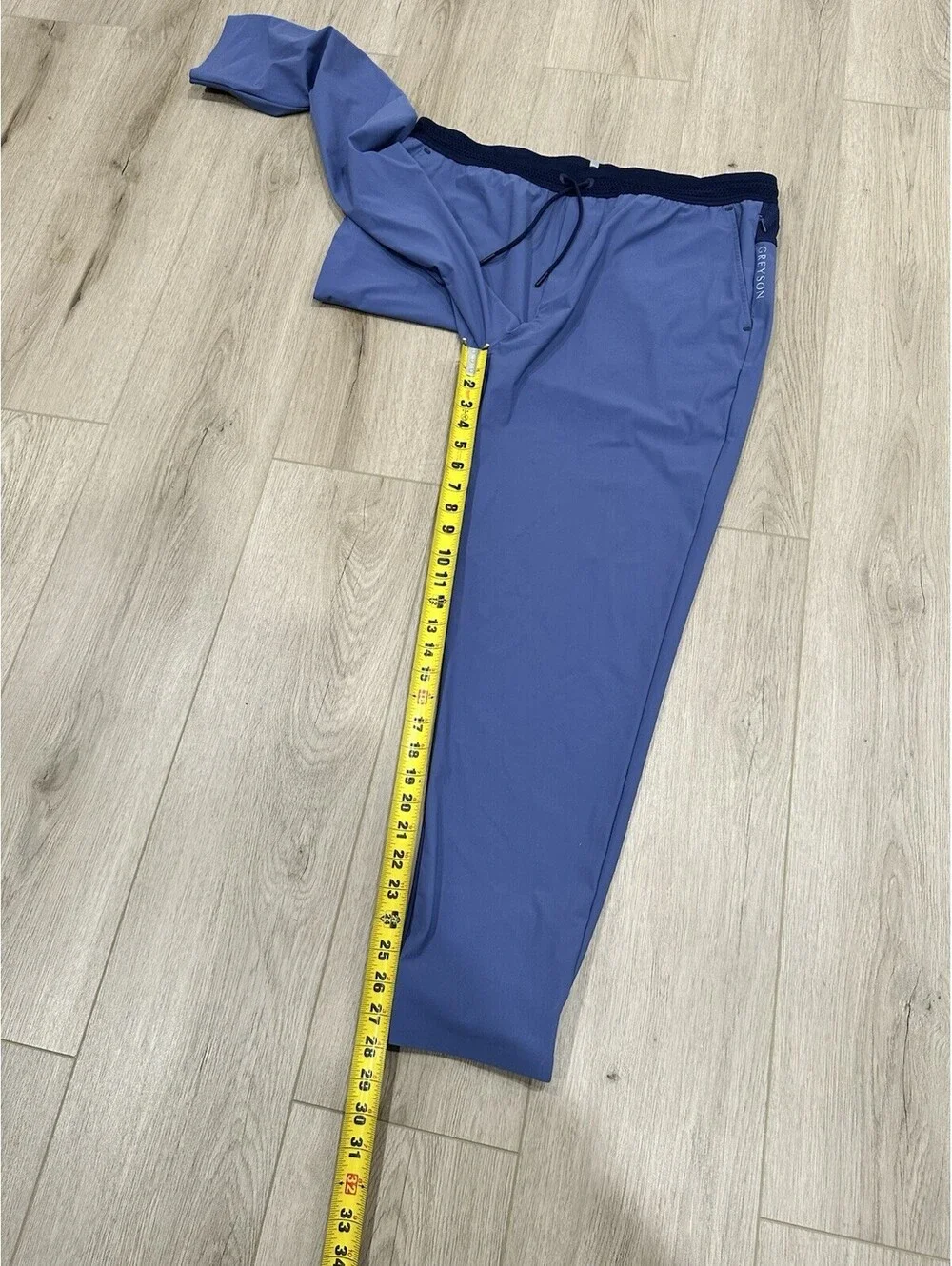 Greyson Joggers Performance Stretch Pants Mens XL Blue Active
